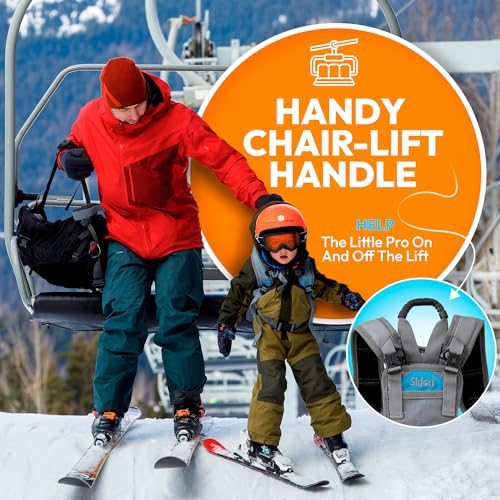 Sklon Ski and Snowboard Harness Trainer for Kids - Training Leash Teach Your Child the Fundamentals of Skiing | Snowboarding