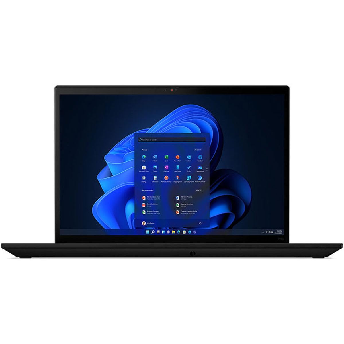 Lenovo Thinkpad P16S Gen 2 16 Wuxga Mobile Workstation, Intel Core I7-1370P 1.9Ghz, 32Gb Ram, 1Tb Ssd, Nvidia Rtx A500 4Gb, Wind