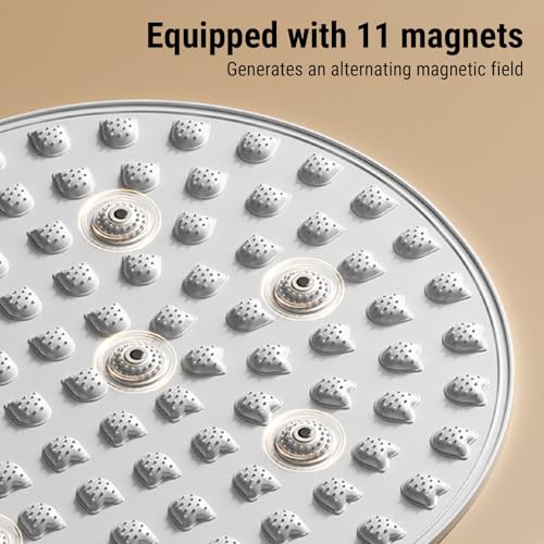 AUNMAS Foot Massage Mat, Silicone Anti Slip Acupressure Mat with 11 Magnetic Stones, Stimulating Acupoints for Home Office...