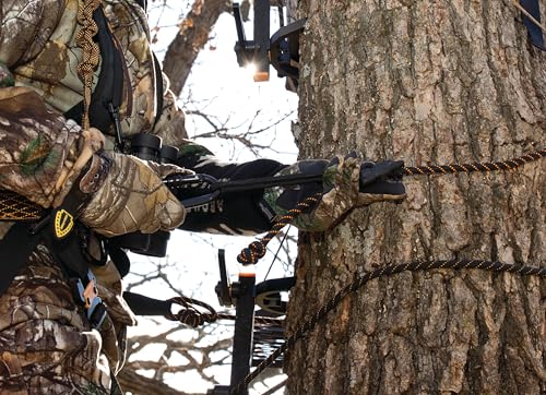 MUDDY Safety Harness Lineman's Rope (Black/Orange)