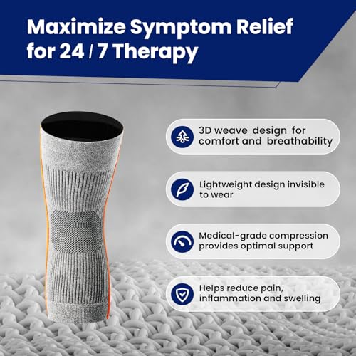 Galvaran Compression Knee Brace for Women & Men – Knee Support Sleeve for ACL, MCL, Meniscus Pain Relief, Joint Swelling &...