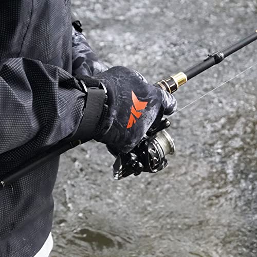 KastKing IceRiver Fishing Gloves, 100% Waterproof Gloves for Men & Women, Cold Weather Fishing & Outdoor Sports, Ideal for...