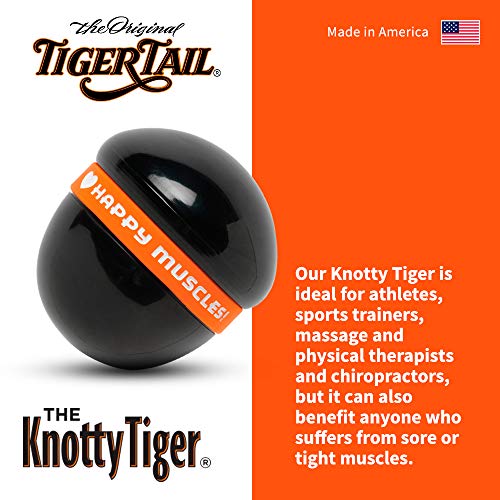 Tiger Tail Knotty Tiger Knot Buster Massage Ball Tool Delivers Elbow Deep Pressure Relieving Hands Fingers Thumbs from Fat...