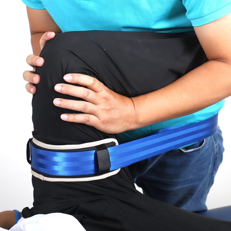 Mobilization Belt 2025 New with Adjustable Thick Cushioning Pad - Premium Mobilization Belt Physical Therapy, Designed for...