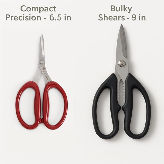 Helen’s Asian Kitchen Universal Scissors, Japanese Steel, 3.25” Heavy Duty Kitchen Shears