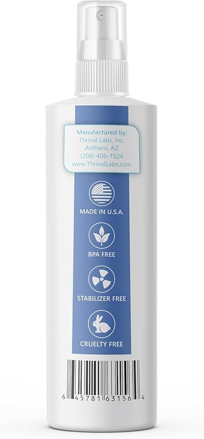 ProH2O2 3% Food Grade Hydrogen Peroxide – Natural Cleaner & Disinfectant – Suitable for Household Use – Ideal for Cleaning, Sanitizing & Gargle – 8 fl oz Spray Bottle (Pack of 6)