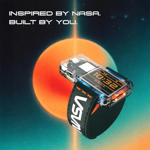 NASA Artemis DIY Smartwatch Kit | Learn Coding, Electronics & Wearable Tech | STEM Gift for Kids & Teens (Ages 9+)