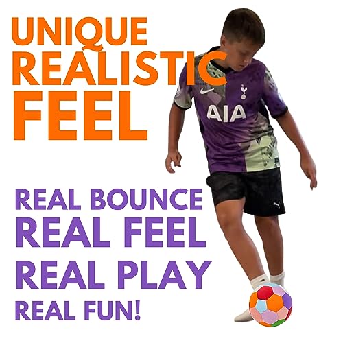 The House Ball - The Original Soft and Safe Indoor Soccer Ball Size 4 Created for Inside Your Home and Yard - Fun Soccer G...