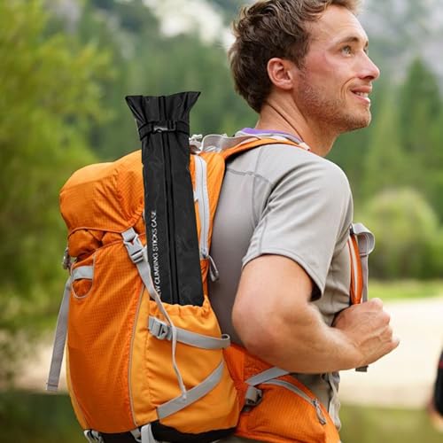 Chris.W Portable Trekking Pole Carrying Bag Storage Bag Pouch with Zipper for Walking Stick Hiking Poles Travel Case