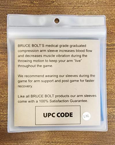 BRUCE BOLT Graduated Compression Arm Sleeve