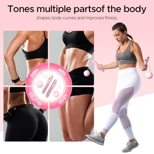 diputox Pilates Ring Kit for Women, Pilates Equipment Accessories, Home Workout Set with Magic Circle, Mini Exercise Ball,...