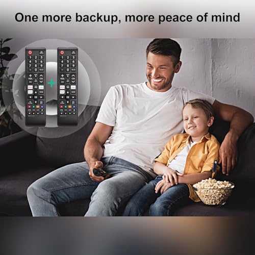 【Pack of 2】 New Universal Remote for All Samsung TV Remote, Replacement Compatible for All Samsung Smart TV, LED, LCD, HDT...