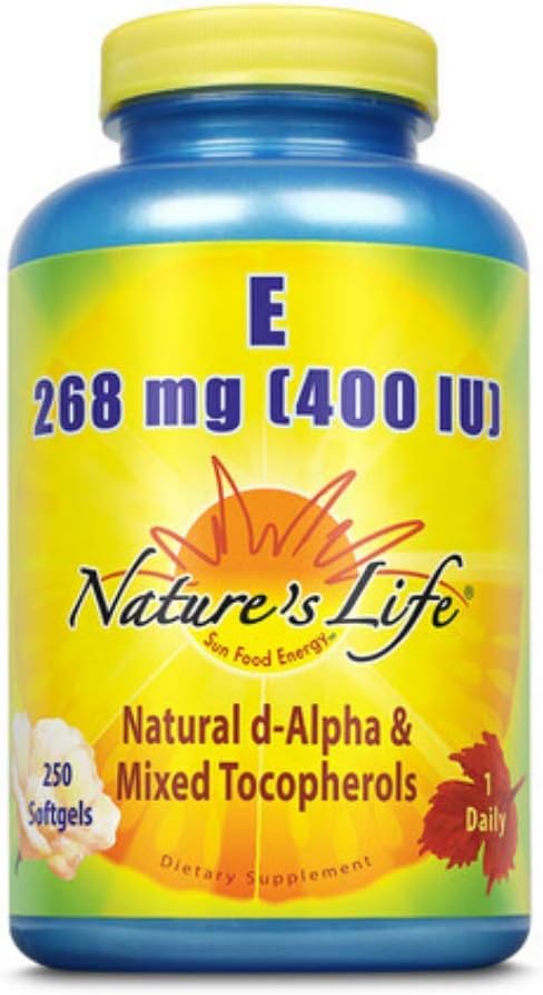 Nature's Life Vitamin E, 400 IU | 250 ct