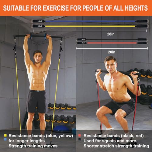 HOTWAVE Push Up Board Fitness, Portable Foldable 20 in 1 Push Up Bar at Home Gym, Pushup Handles for Floor. Professional S...