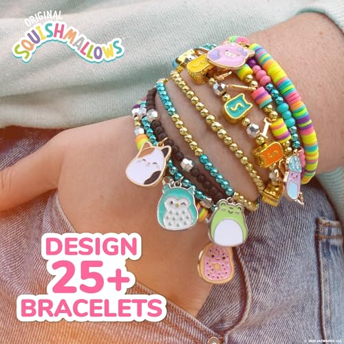 Original Squishmallows Bracelet Design Set, Cute & Friendship Bracelet Kit, Jewelry Making Kit, Charm Bracelet Making Kit,...