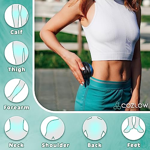 Massage Ball, Muscle Massager Roller Tool for Trigger Point Deep Tissue Release, Hand Held Manual Massage Therapy for Bac...