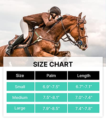 Thapower Women Horse Riding Gloves Winter Equestrian Horseback Gloves Lady Youth Girl Outdoor Star Pattern Mitts Perfect f...