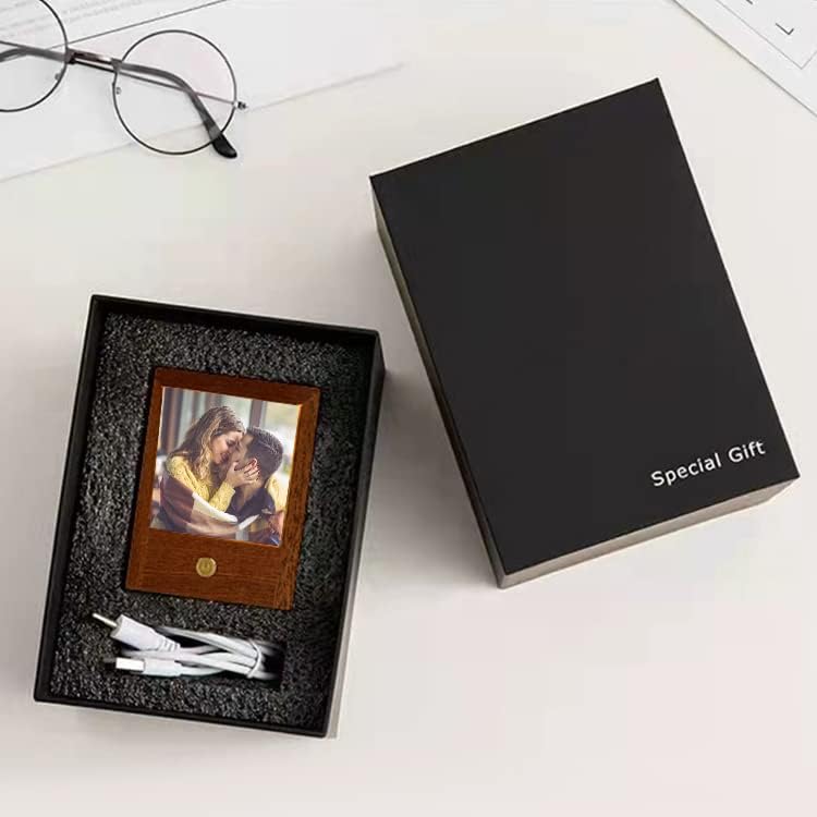 3D Crystal Ball Photo, Engraving Personalized Gift with Your Own Photo, Unique Child & Marriage Gift, Memorial Present