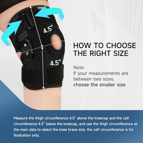 Plus Size Knee Brace XL-8XL,Stable Support of The Decompression Knee, Effective Relief of ACL, Arthritis, Meniscus Tear, A...