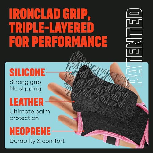 Mava Sports Weight Lifting Gloves with Wrist Support, Work Out Gloves, Gym Gloves - Great for Cross Training, Pull Ups, Ca...