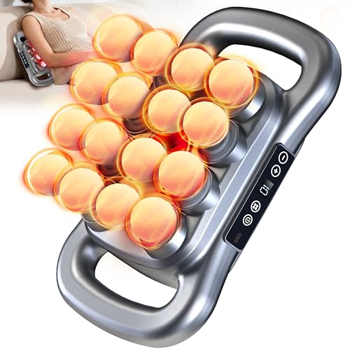 16 Head Massage Gun Deep Tissue - 2026 Upgrade 16-Drive Back Muscle Massager with Adjustable 9 Modes & 9 Levels, Quiet Per...
