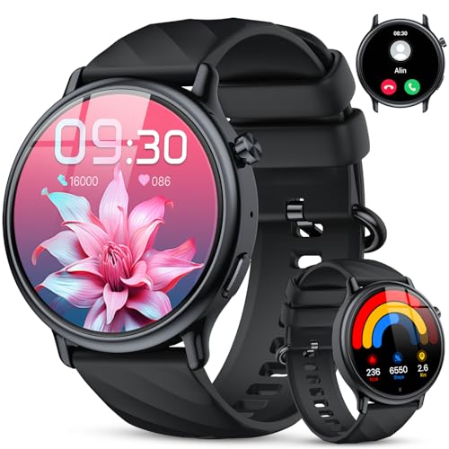 Smart Watch for Women Fitness Tracker: Waterproof Digital Mens Watches Make Answer Call Smartwatch for Android Phone iPhon...