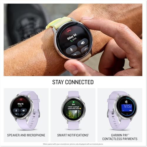 Garmin Venu® 4, 41mm, Advanced Health and Fitness GPS Smartwatch, Bright and Colorful Display, Built-in Flashlight, 10 Day...