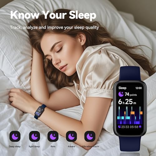 Enfit Fitness Trackers,Smart Watch with 1.47"Color Screen,100+Sport Modes Fitness Watch with Heart Rate Sleep Monitor, Ped...