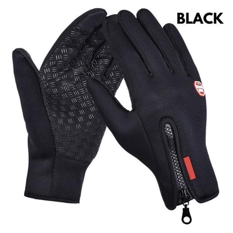 Outdoor Winter Gloves, Touchscreen andWindproof Full-Finger Gloves for Travel,Sports,and Daily Activities, Thermal Gloves
