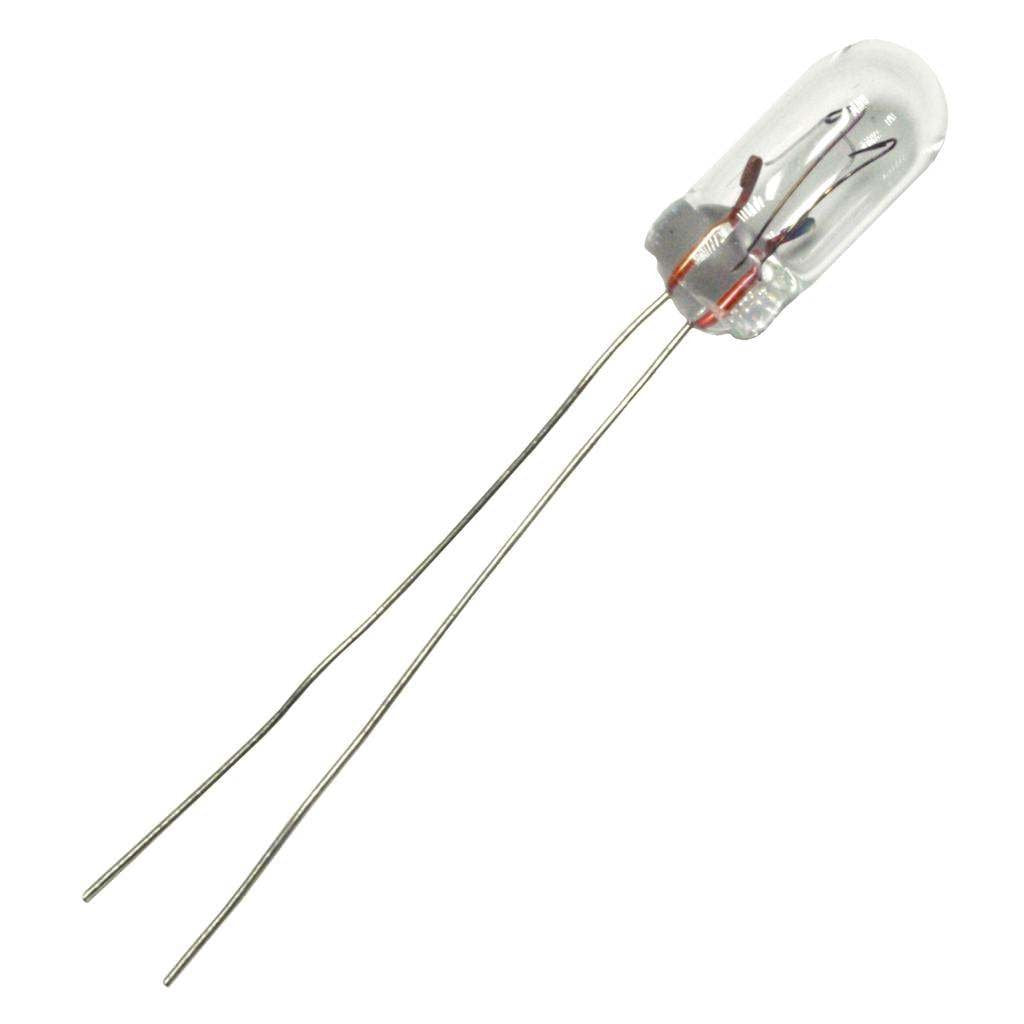 Eiko 2176 Halogen Bulbs - 24V .05A T1-3/4 Wire Terminal, Tungsten Material