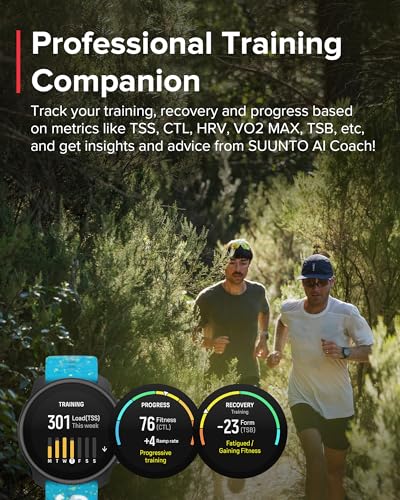 SUUNTO Race S GPS Sports Watch, 1.32" AMOLED Touchscreen w/Crown, 13 Days Battery Life, Training & Sleep Health Tracking, ...