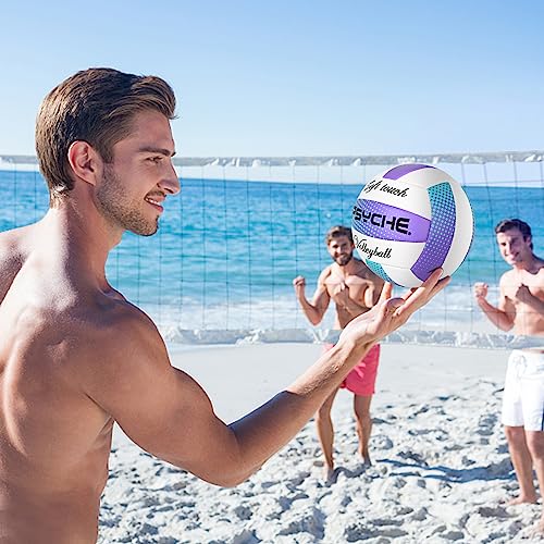 Wisdom Leaves Volleyball,Soft Volleyball Ball for Indoor Outdoor Beach Park Games Play and Training (Official Size 5)