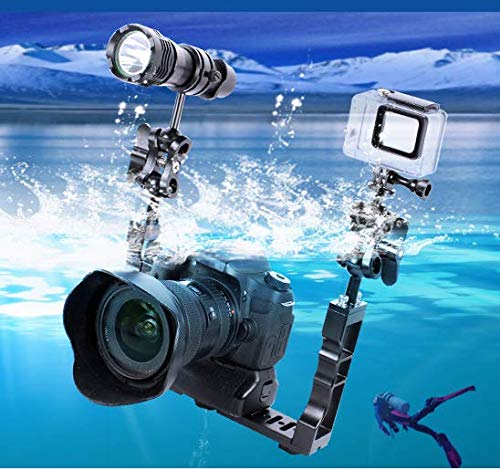 4 Pcs 1 Aluminum Ball Clamp Mount For Underwater Diving Light Arms Tray System, Photography Diving Camera