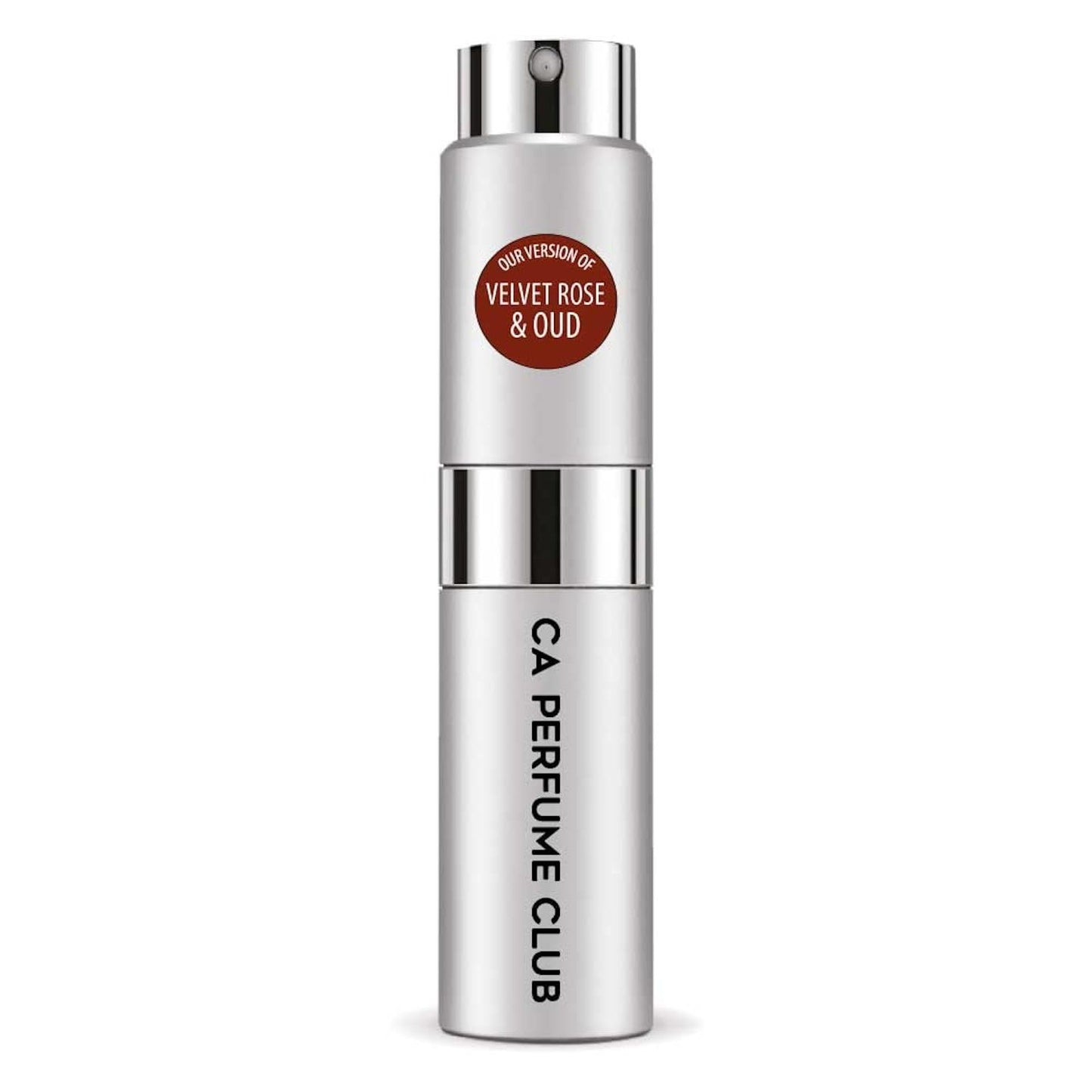 CA Perfume Impression of Velvet Rose & Oud for Men Amber Floral Scent Long Lasting Cologne for Men Eau De Parfum Travel Size Refillable Atomizer Spray 0.27 Fl Oz 8ml