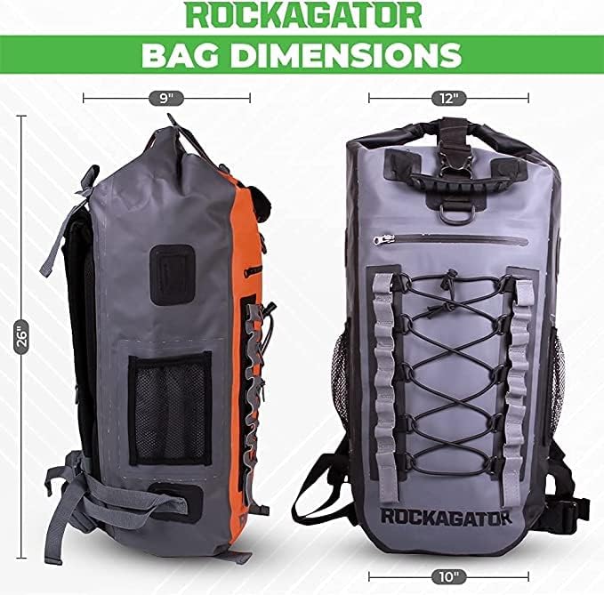 Waterproof Backpack - 40 Liter HYDRIC Series Water Proof Floating Dry Bag River Pack