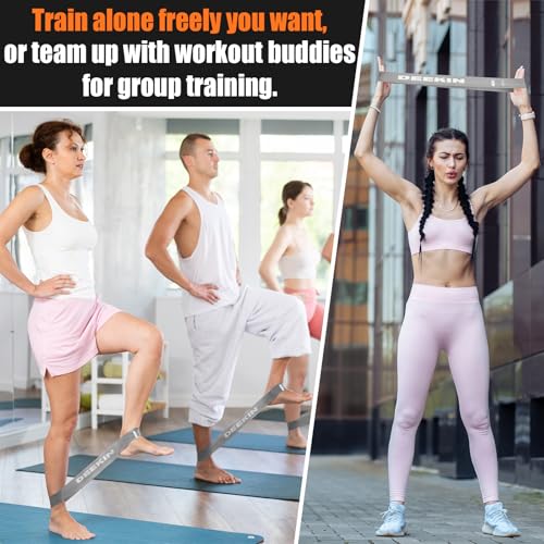 DEEKIN 20 Pcs Resistance Bands Bulk Loop Resistance Exercise Bands for Working Out Stretch Yoga Starter Set Elastic Exerci...