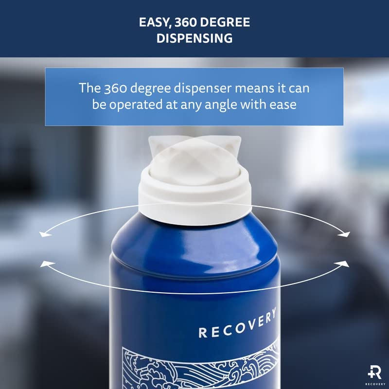 Recovery Aftercare Saline Piercing Aftercare Spray - Sterile Saline Solution for Ear, Belly & Nose Piercings - Removes Dir...