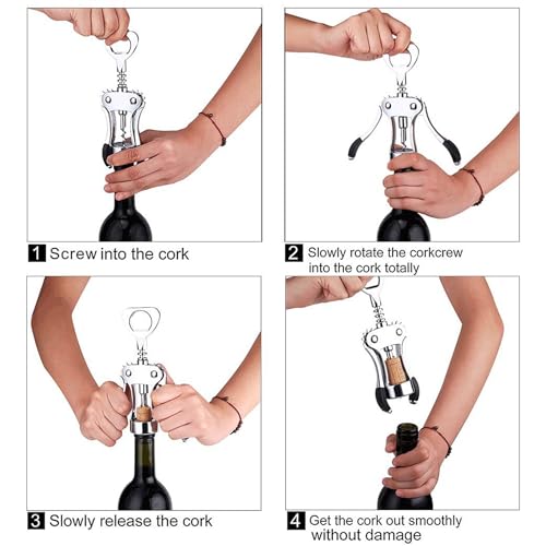 Ice Buckets for Parties,Ice Bucket Bowls of 2pcs with Scoops(2pcs)&Metal Wine Bottle Opener&Ice Clip(2pcs),5.5L Large Clea...