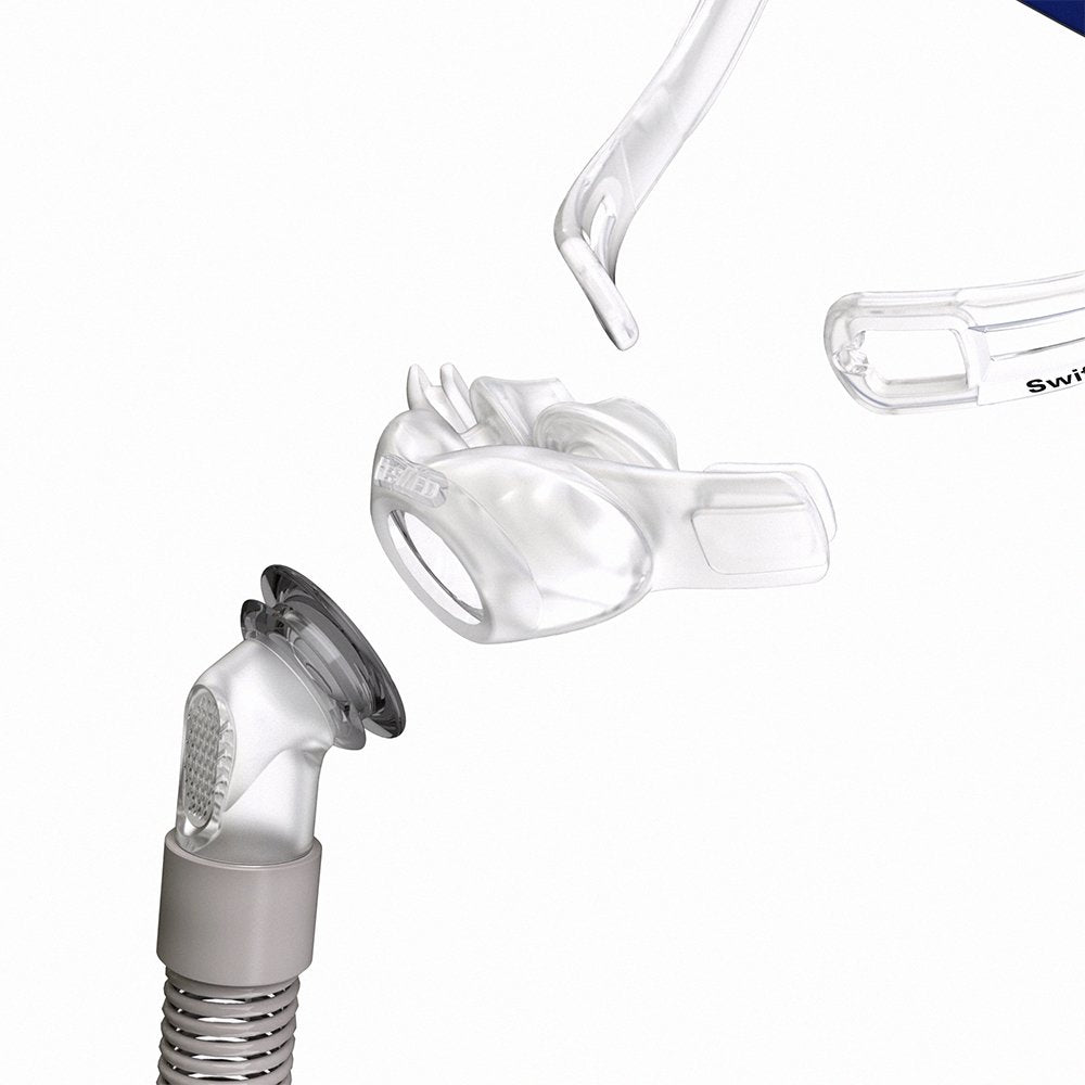 ResMed Swift FX Replacement Short Tube Assembly (Without Headgear)