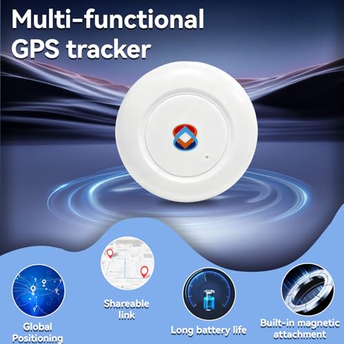 2025 GPS Tracker for Vehicles, Cars & Kids–Real-Time Tracking with Worldwide Coverage | No Monthly Fee & No SIM Needed | I...