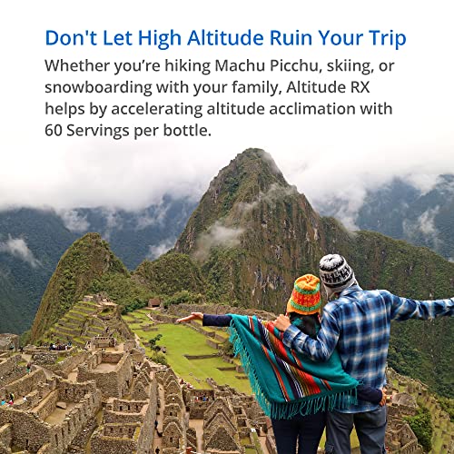 Altitude RX OxyBoost Complex. Altitude Formula for Acclimation to Ski or Mountain Trips with Vitamin C, Alpha Lipoic Acid...