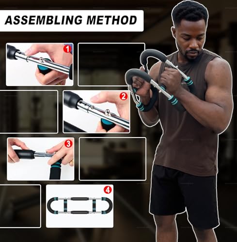 Ultimate Twister Arm Trainer, Adjustable Chest Workout Equipment, Arm Trainer for Men, Chest Trainer for Men, Shoulder Mus...