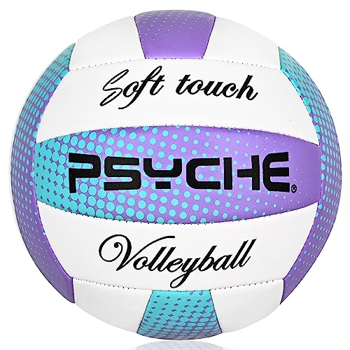 Wisdom Leaves Volleyball,Soft Volleyball Ball for Indoor Outdoor Beach Park Games Play and Training (Official Size 5)