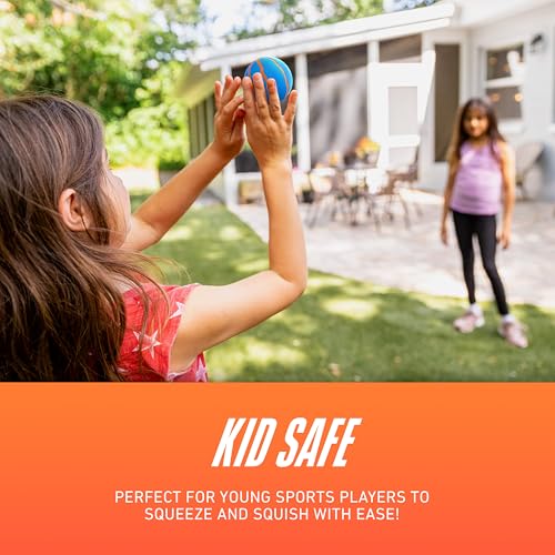 NERF Micro Foam Sports Ball Set - Kids Foam Micro Football, Soccer Ball + Basketball Set Soft Stress Relief Mini Foam Spor...