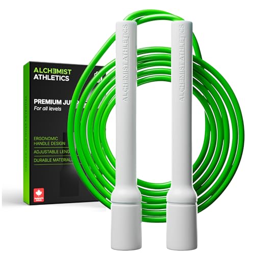 Jump Rope for Fitness, Adjustable 10ft Speed Jump Rope for Men, Women & Kids, Tangle Free Skipping Rope with Shatterproof ...