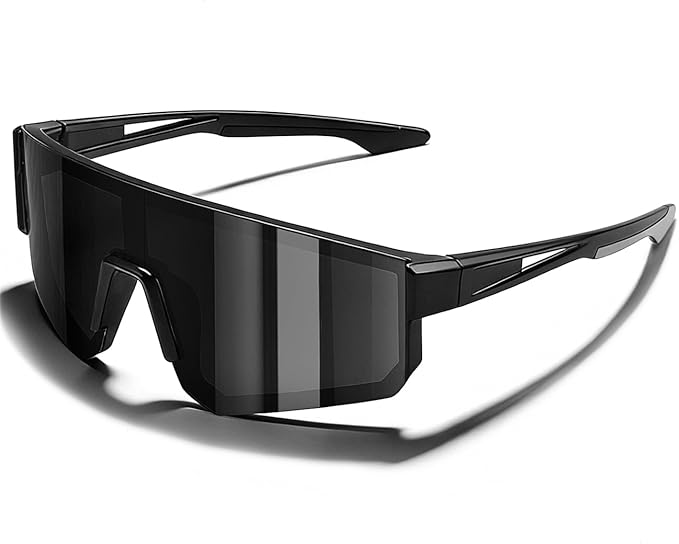 SEKKAF Polarized Sunglasses for Men Women - Sports Sunglasses for Running Baseball Driving Fishing Cycling UV400 Protection