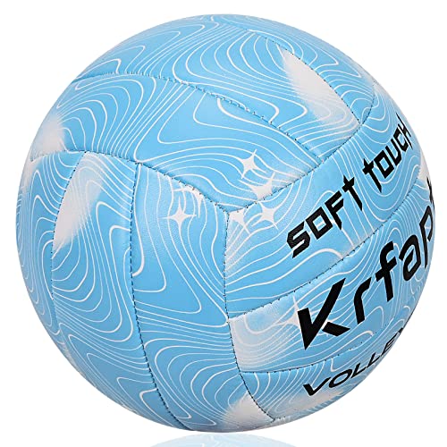 Volleyball - Beach Volleyball Official Game Ball Size 5 for Youth & Adults (Ages 8-12) - Soft Touch Waterproof for Indoor...