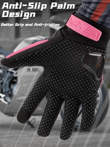 COFIT Breathable Mesh Motorcycle Gloves, Touchscreen Protective Motorbike Gloves for Men and Women BMX ATV MTB Riding, Roa...