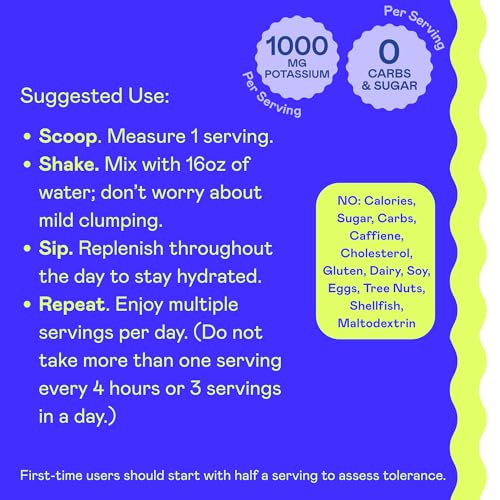 Hi-Lyte Keto K1000 Electrolyte Powder | Lemonade | Hydration Supplement Drink Mix | Boost Energy & Beat Leg Cramps | No Su...