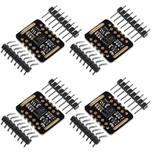 Diitao 4pcs Heart Rate Sensor Module MAX30102 Pulse Detection Blood Oxygen Concentration Calculation Modules Heart Rate Se...